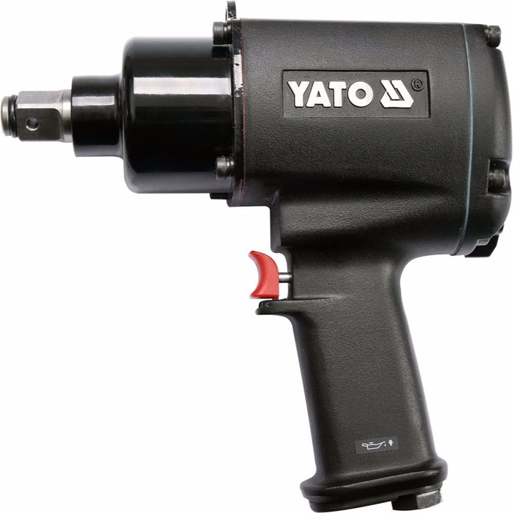 Пневматичен ударен гайковерт Yato 09564, 3/4", 1300 Nm