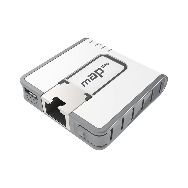 Access Point fara fir MikroTik mAP Lite RBmAPL-2nD, 64MB RAM, 1xLAN 10/100, 802.3af/at