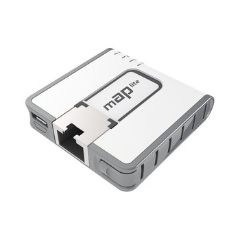 Access Point fara fir MikroTik mAP Lite RBmAPL-2nD, 64MB RAM, 1xLAN 10/100, 802.3af/at Access Point fara fir MikroTik mAP Lite RBmAPL-2nD, 64MB RAM, 1xLAN 10/100, 802.3af/at