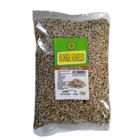 Floarea Soarelui Seminte, Natural Seeds Product, 1 Kg