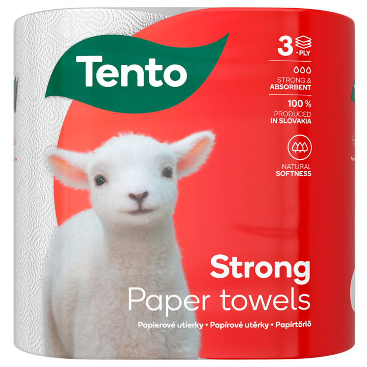 Tento Strong papírtörlő 2 tekercses