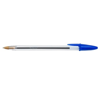 Set 4 Pixuri BIC Cristal, Varf 1 mm, Albastre, Corp Plastic Transparent/Albastru Set 4 Pixuri BIC Cristal, Varf 1 mm, Albastre, Corp Plastic Transparent/Albastru
