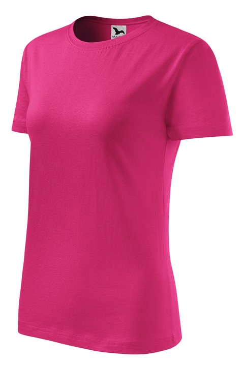 Tricou classic pentru femei Bumbac, Roz