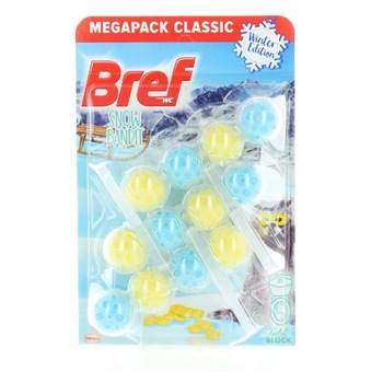 Odorizant Toaleta Bref Power Aktiv Snow Bandit, 3x50g Odorizant Toaleta Bref Power Aktiv Snow Bandit, 3x50g