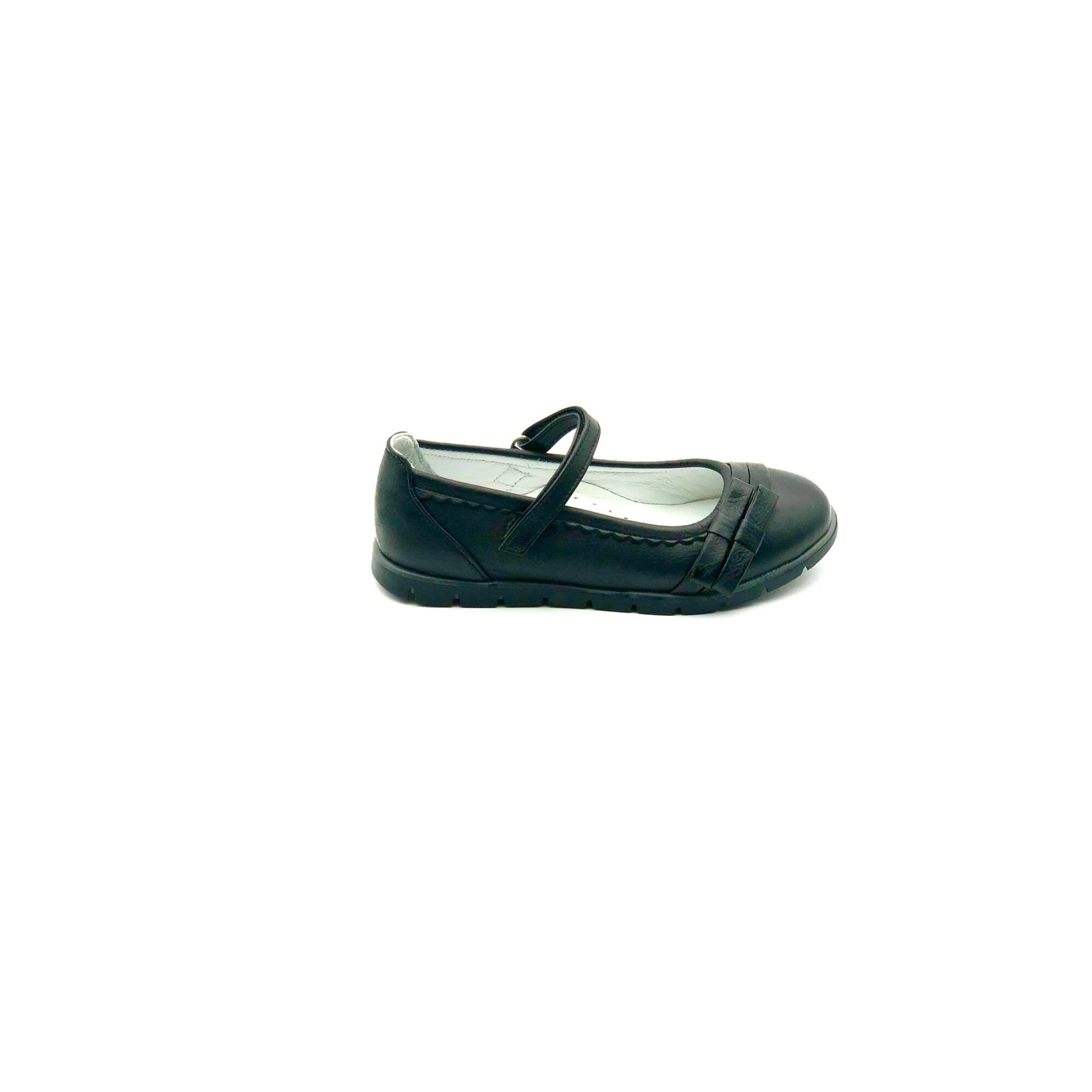 Pantofi ortopedici copii Sibel Bebe, EVO820, piele naturala, Negru, numar