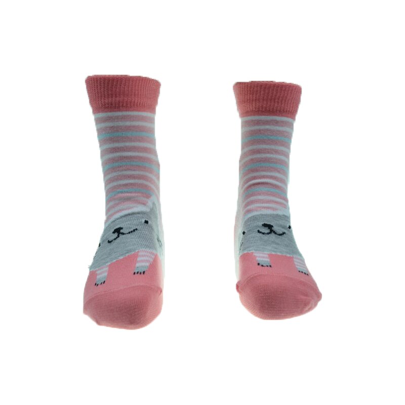 Sosete pentru fete Milusie 2232-PSC, Roz, 18-20 cm