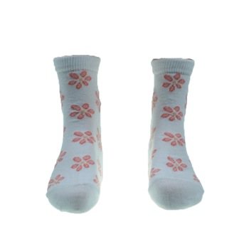 Sosete pentru fete Milusie 2232-CAR, Alb, 18-20 cm Sosete pentru fete Milusie 2232-CAR, Alb, 18-20 cm