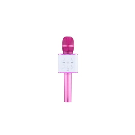 Microfon karaoke wireless,Roz - eMAG.ro