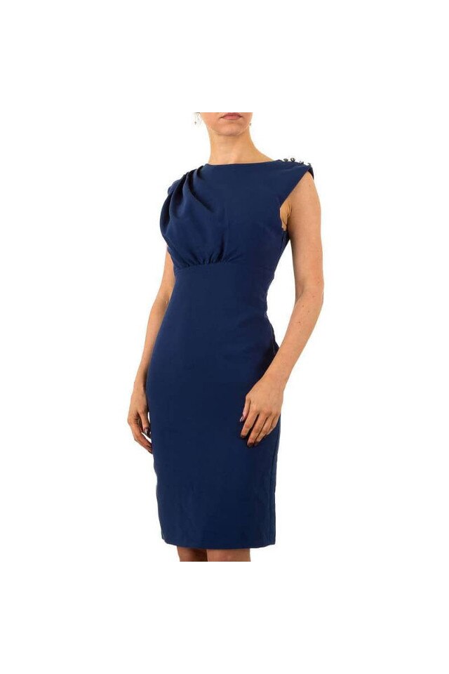 Rochie Usco R275 culoare bleumarin marime 34