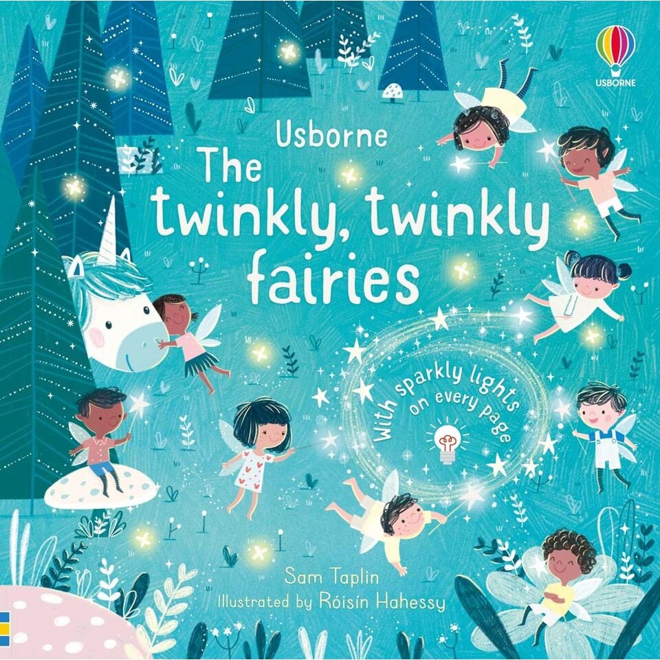 Carte cu leduri, The Twinkly Twinkly Fairies, Usborne