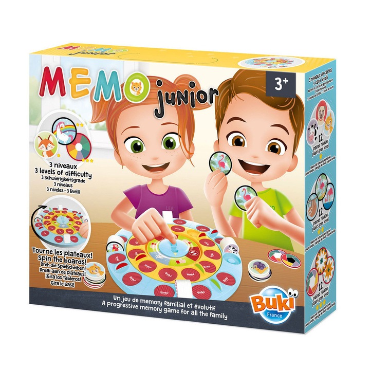 Образователна играчка Buki France, Memo Junior