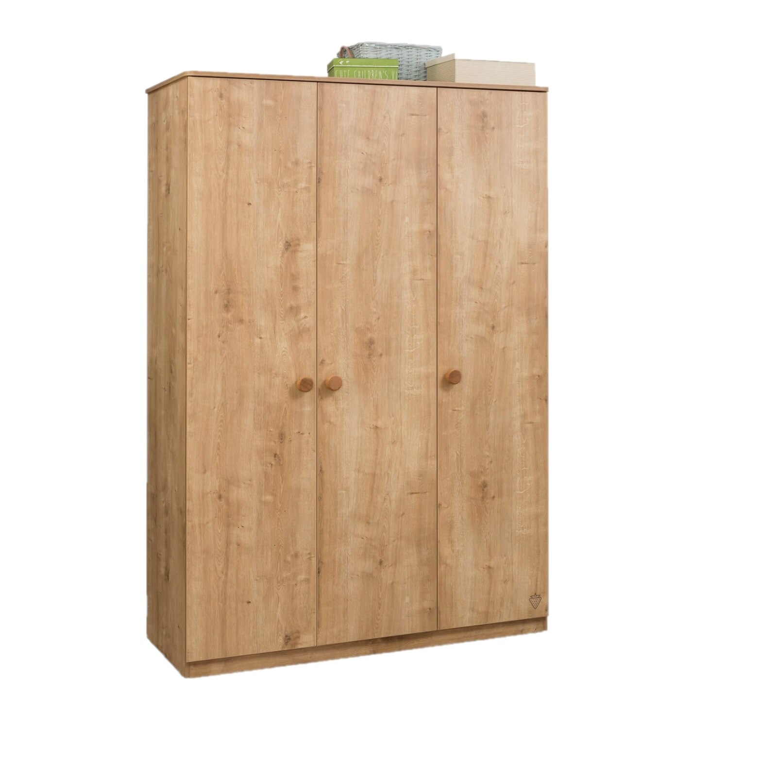 Dulap cu 3 usi, pentru tineret Colectia Mocha, 137x56x197 cm