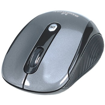 Mouse Wireless Manhattan Performance, USB, 2000 dpi, Negru/Gri Mouse Wireless Manhattan Performance, USB, 2000 dpi, Negru/Gri