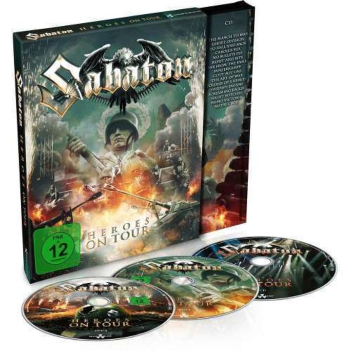 Sabaton - Heroes On Tour (CD+2DVD)