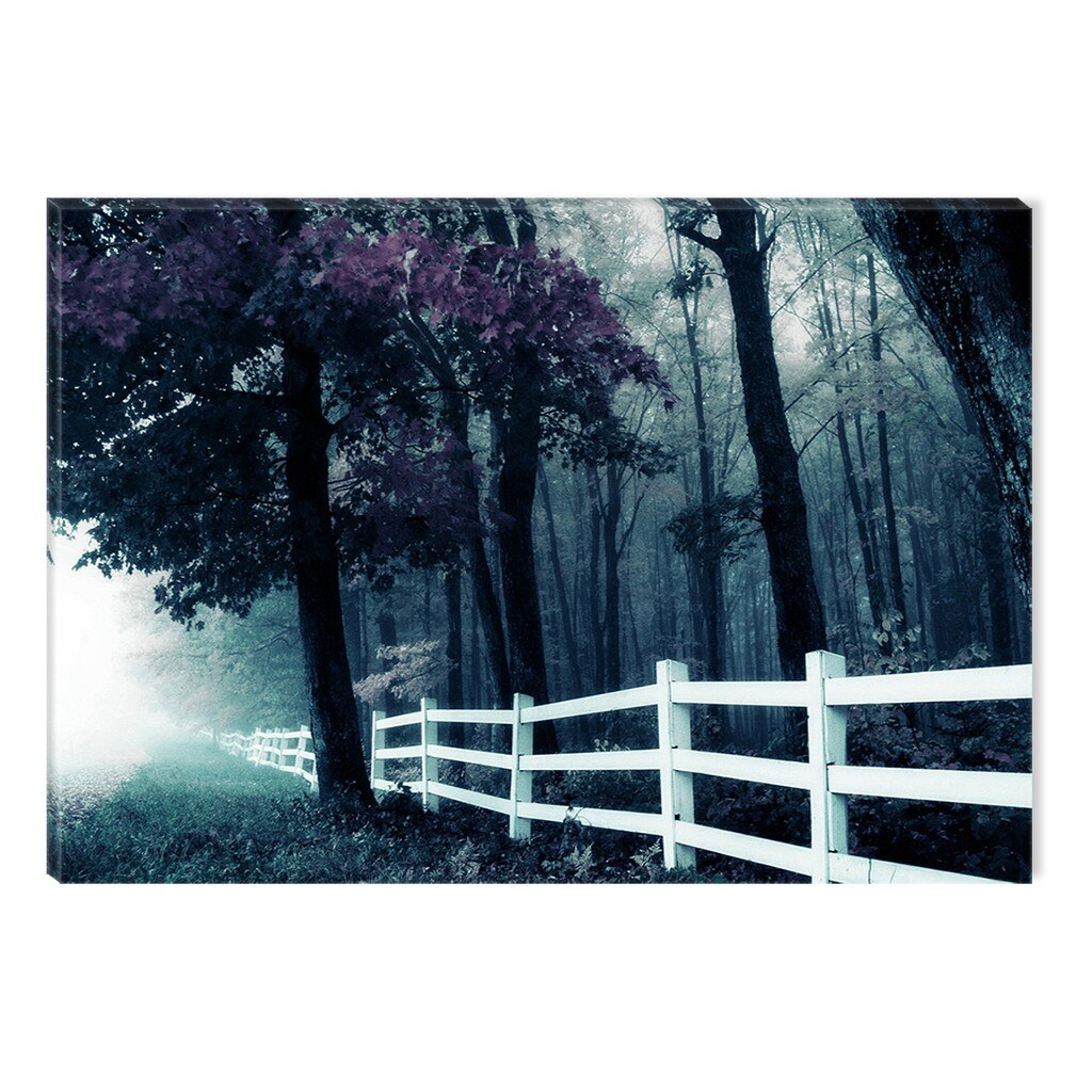 Tablou DualView Startonight Alb in Padure, luminos in intuneric, 20 x 30 cm