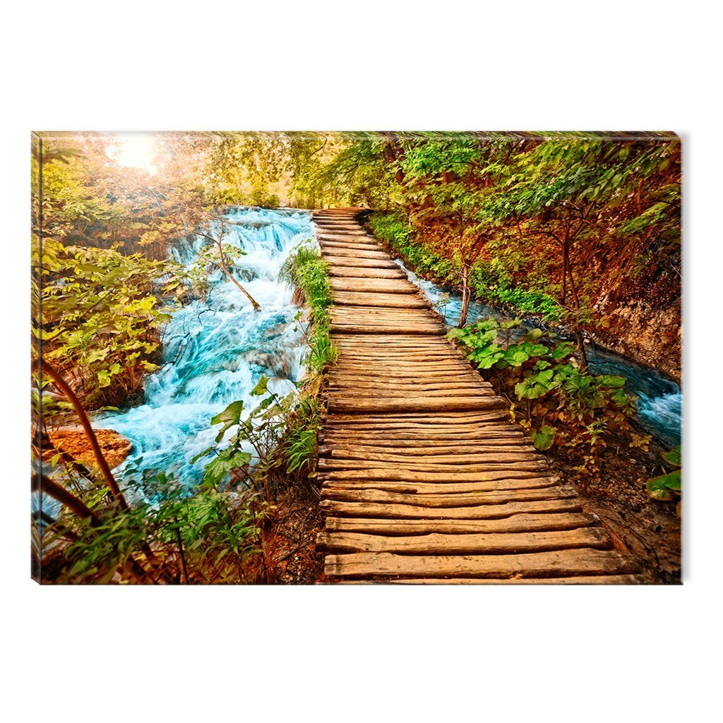 Tablou DualView Startonight Aer Curat pe Pod, luminos in intuneric, 80 x 120 cm