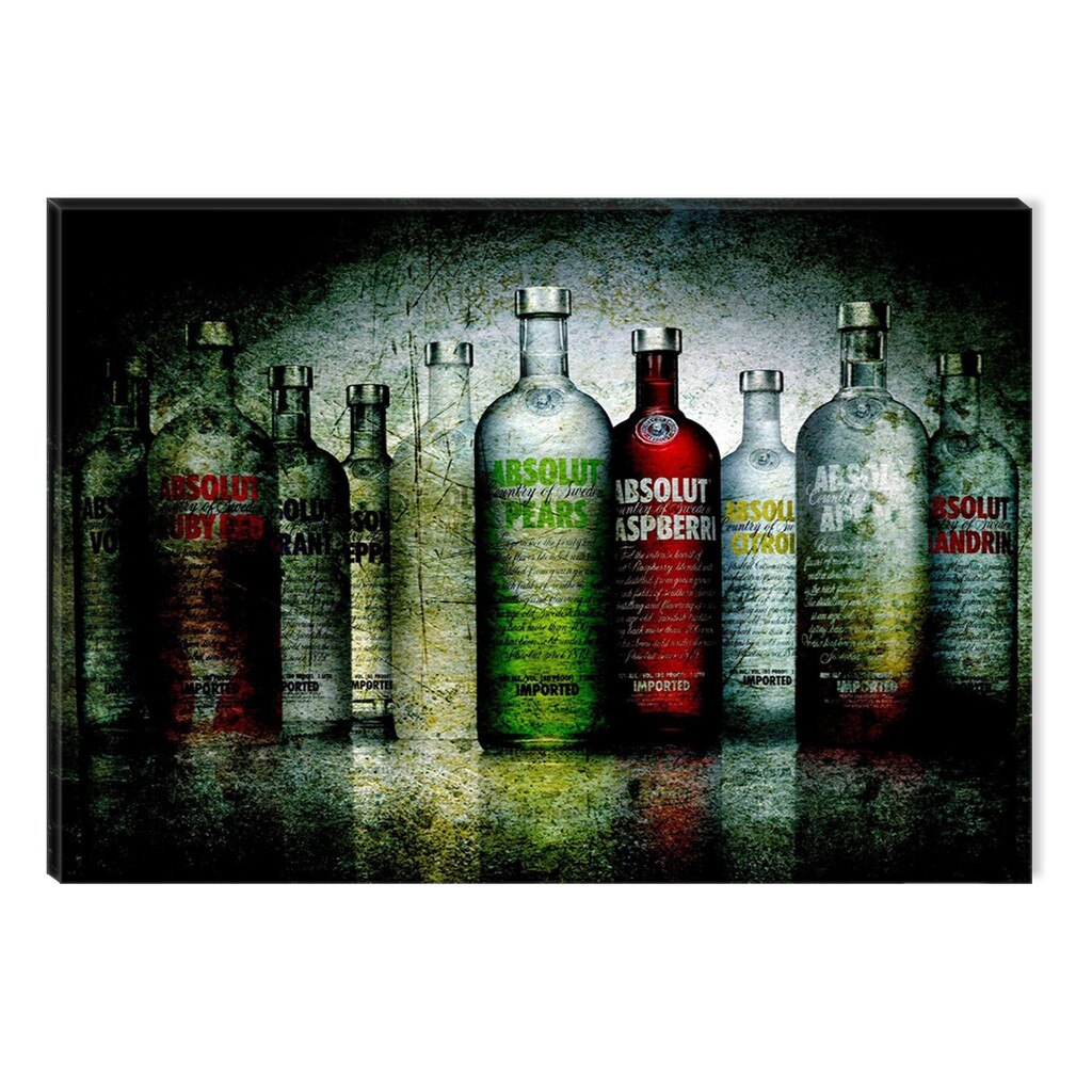 Tablou DualView Startonight Absolut Grunge, luminos in intuneric, 40 x 60 cm