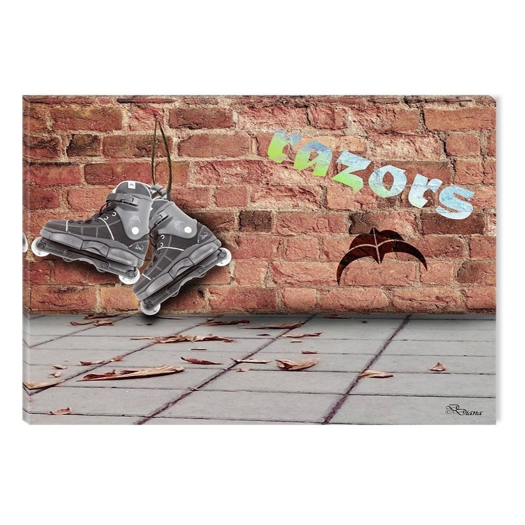 Tablou DualView Startonight Razors by Diana, luminos in intuneric, 60 x 90 cm