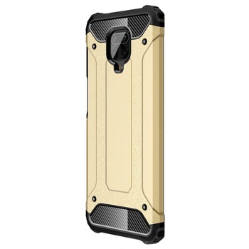 Husa Antisoc Forcell Armour pentru Xiaomi Redmi Note 9s / Note 9 Pro, Auriu Husa Antisoc Forcell Armour pentru Xiaomi Redmi Note 9s / Note 9 Pro, Auriu