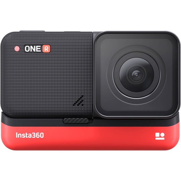 Спортна видеокамера Insta360 ONE R 4K Edition, 4K, Черен