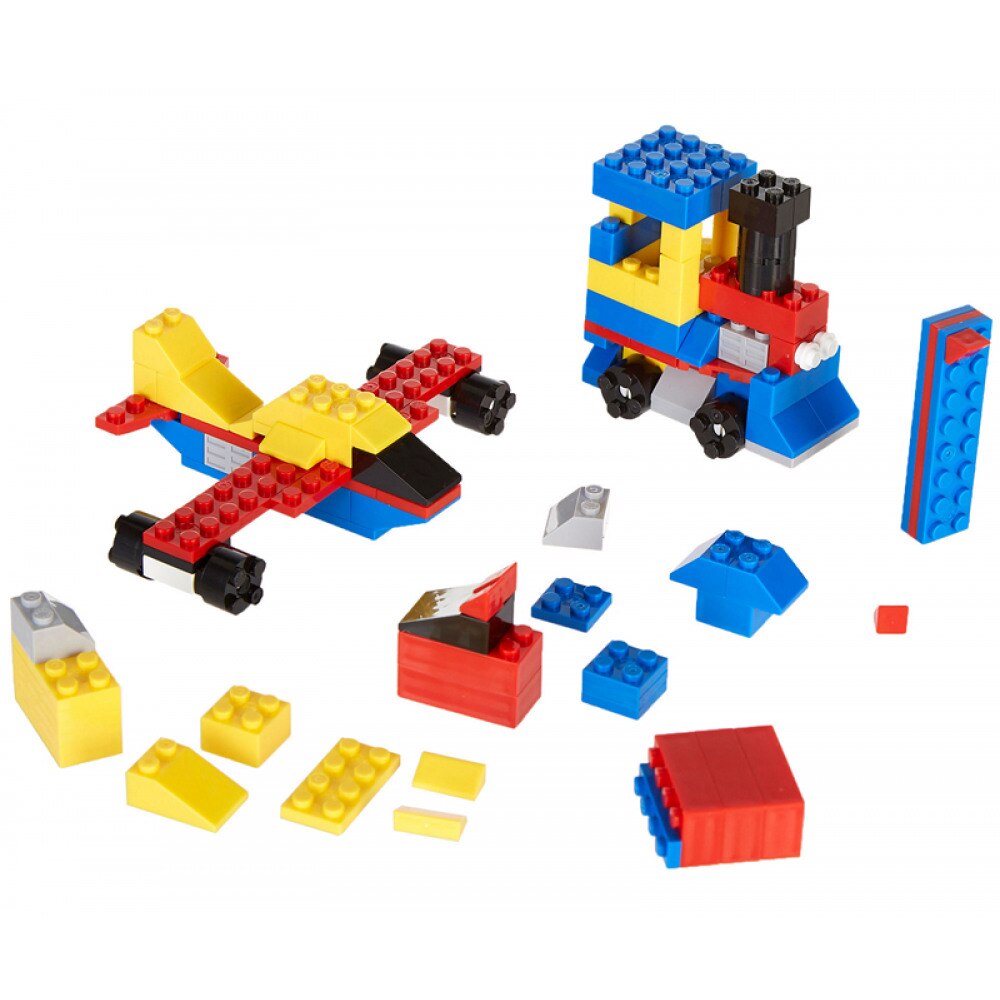 Set constructie 130 piese dezvolta imaginatia si creativitatea +5 ani