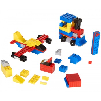 Set constructie 130 piese dezvolta imaginatia si creativitatea +5 ani Set constructie 130 piese dezvolta imaginatia si creativitatea +5 ani