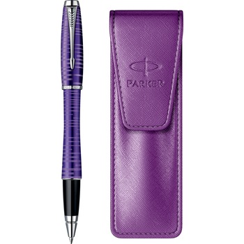 Set Parker Roller Urban Premium Ametist + etui piele Set Parker Roller Urban Premium Ametist + etui piele