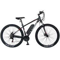 Bicicleta Electrica MTB Carpat C1011E negru/alb, Roti 27.5 Inch , Motor 250W , Autonomie Max 60 Km