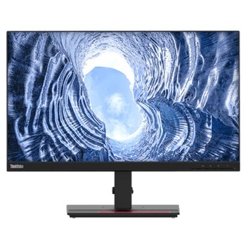 Monitor LED IPS Lenovo ThinkVision 23.8", WQHD, DisplayPort, Negru, T24h-20