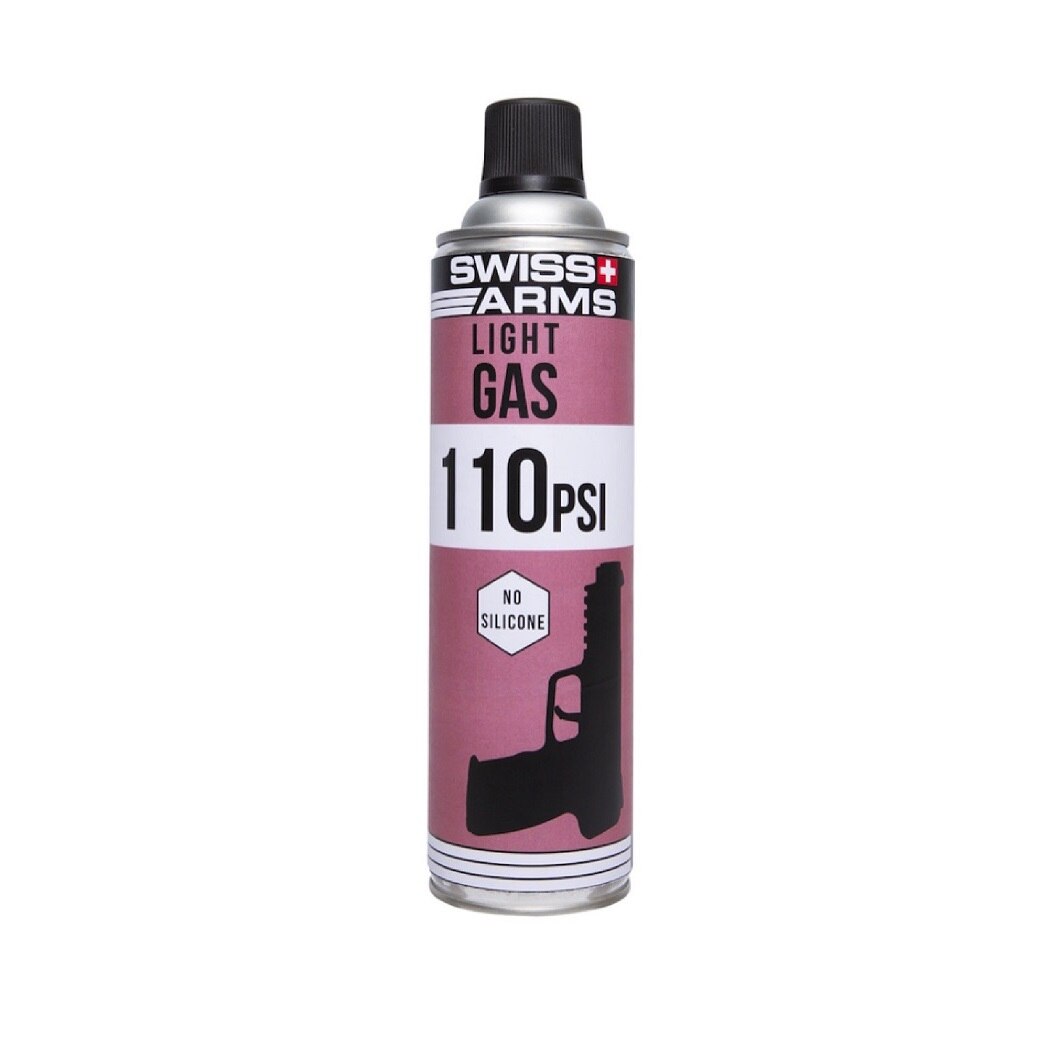 Gaz airsoft Green Gas 110 PSI Swiss Arms 600 ml