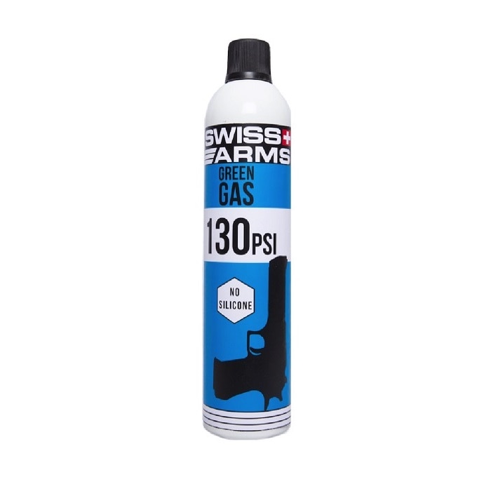Gaz airsoft Green Gas 130 PSI Swiss Arms 760 ml