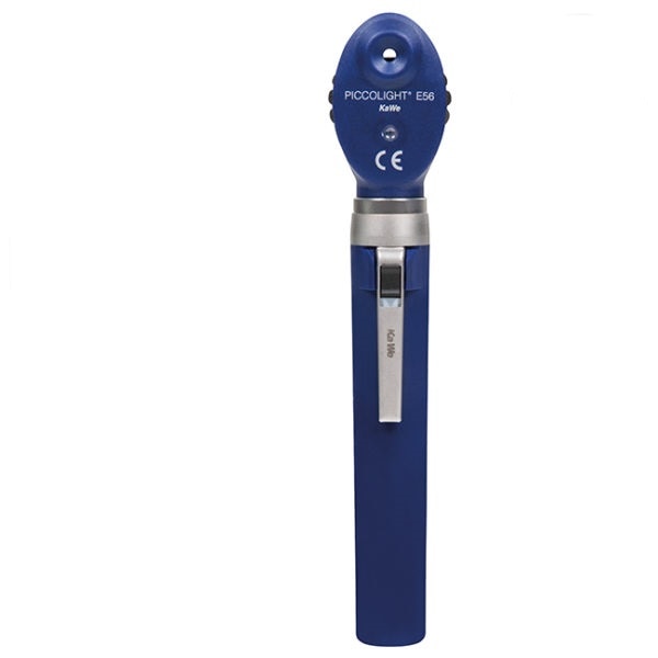 Oftalmoscop KAWE, PICCOLIGHT E56, bec xenon 2,5V, 6 diafragme/filtru verde