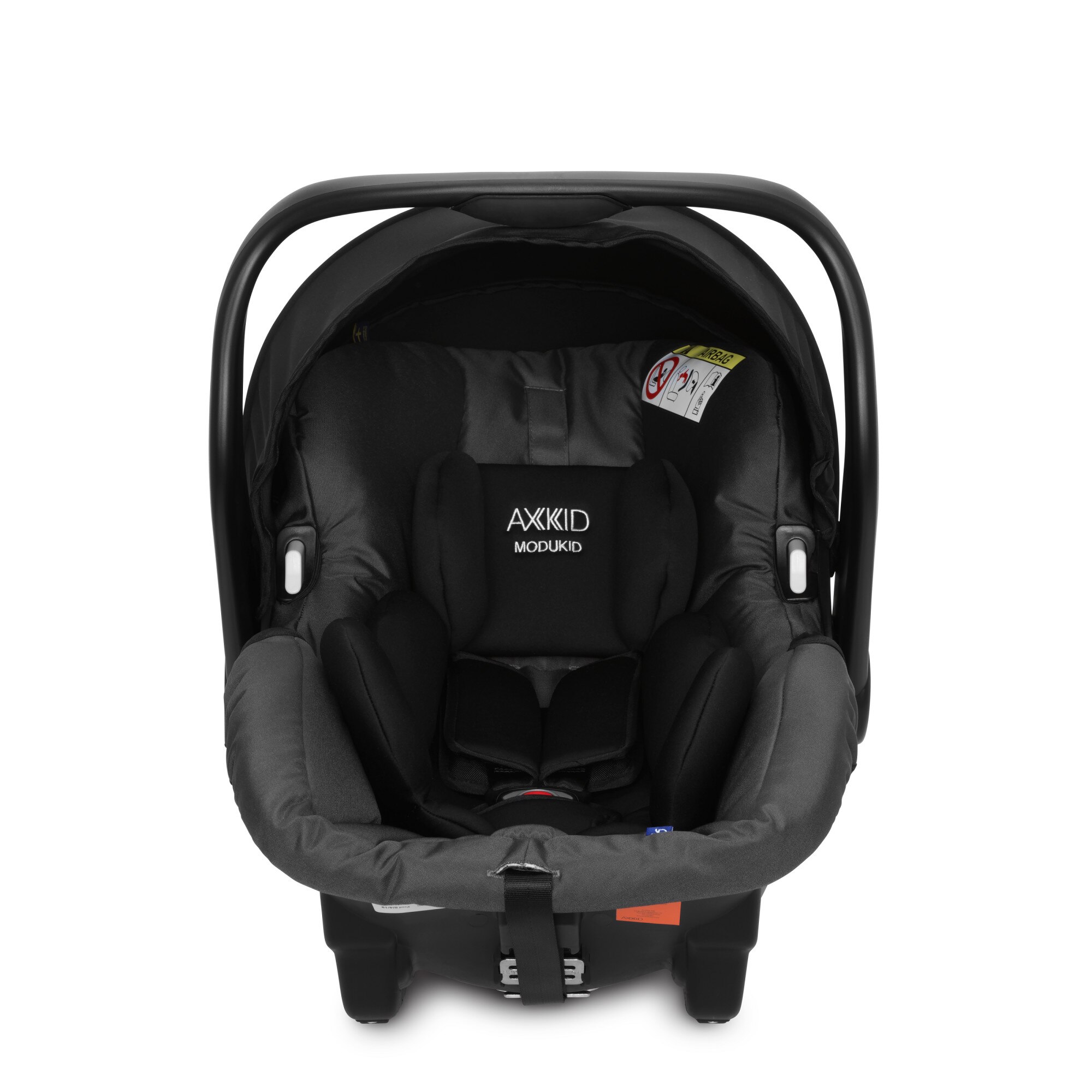 Scoica auto Axkid Modukid Infant, 13 kg, Isofix/centuri, Granite Melange