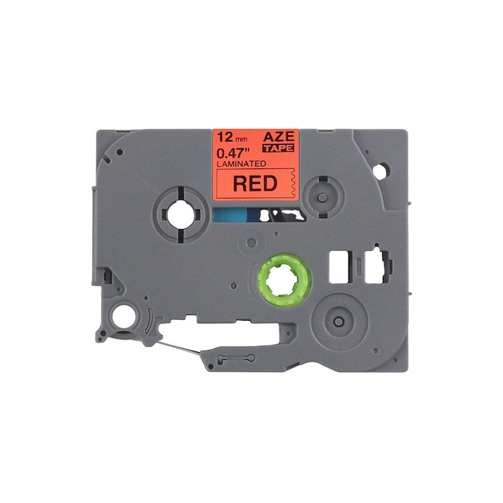 Etichete Aimo TZe-431 compatible Brother TZe-431 12mm x 8m negru/rosu