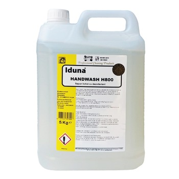Sapun lichid cu dezinfectant Iduna Handwash H800 5L Sapun lichid cu dezinfectant Iduna Handwash H800 5L
