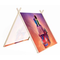 cort art kids pentru copii cu cadru din lemn natural si panza home movie 2015 decoratiuni latime 120 cm x inaltime 115 cm x adancime 150 cm imagen 35_0_
0