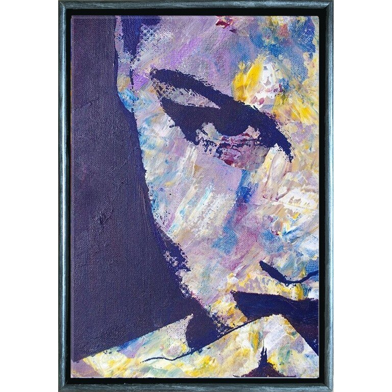 Tablou DualView Startonight Dorinta, Rama exterioara Luxury Silver, luminos in intuneric, 50 x 70 cm