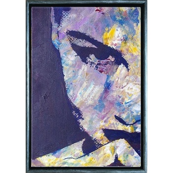 Tablou DualView Startonight Dorinta, Rama exterioara Luxury Silver, luminos in intuneric, 50 x 70 cm Tablou DualView Startonight Dorinta, Rama exterioara Luxury Silver, luminos in intuneric, 50 x 70 cm