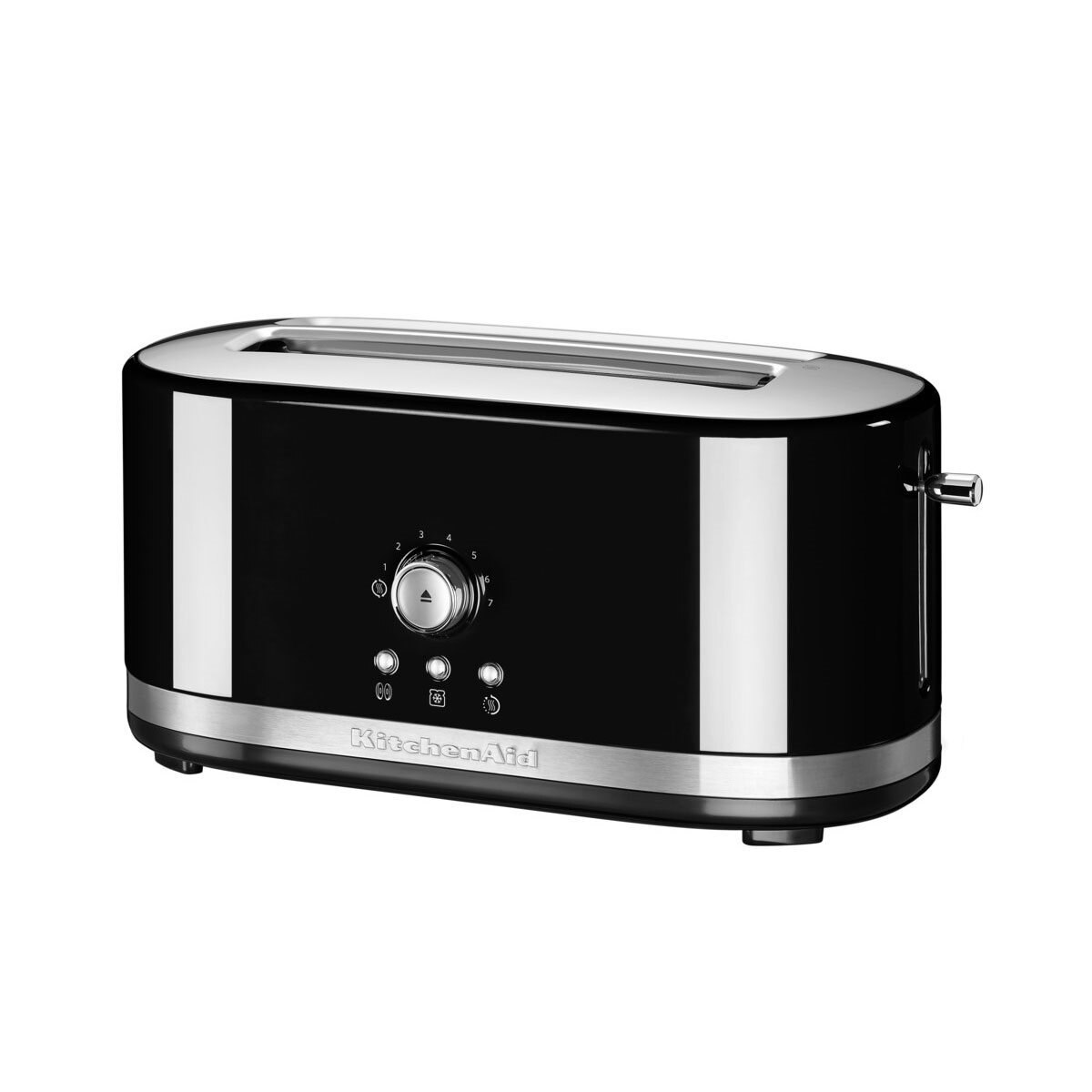 Toaster 2 sloturi extra lungi 1800W, Onyx Black - KitchenAid