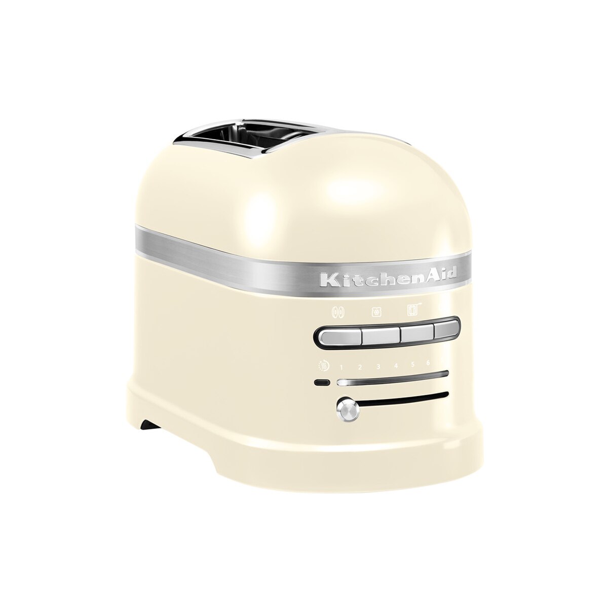 Toaster 2 sloturi Artisan 1250 W, Almond Cream - KitchenAid