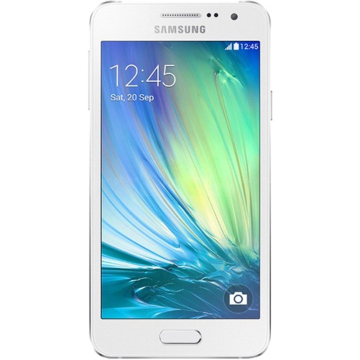 Telefon mobil Samsung Galaxy A3 A3000, Dual Sim, 8GB, 4G, Alb