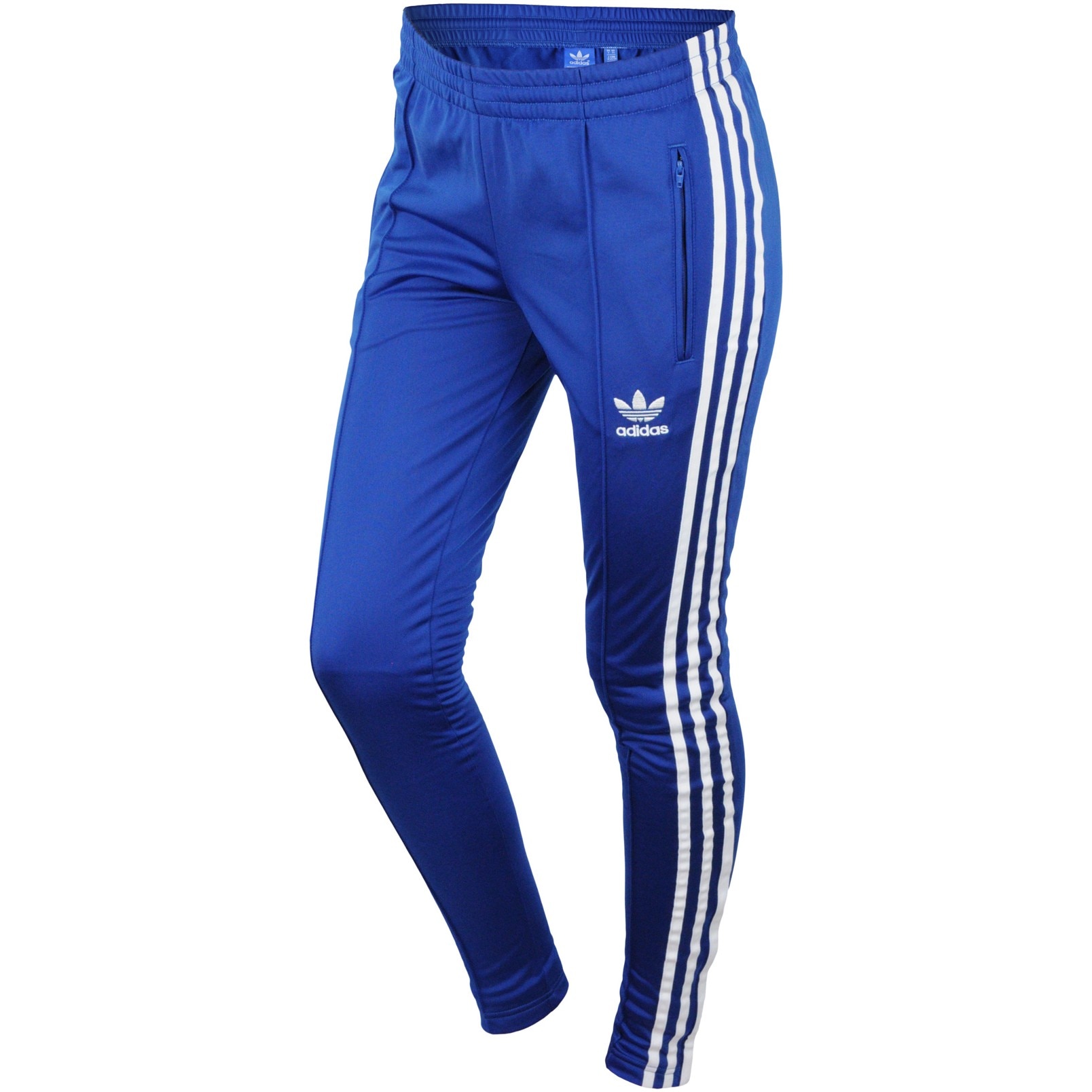 Pantaloni femei adidas Originals TP AJ8455, 32, Albastru - eMAG.ro
