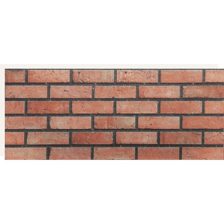 Panou decorativ din polistiren, imitatie caramida in relief, 653-212, 120x50x2 cm