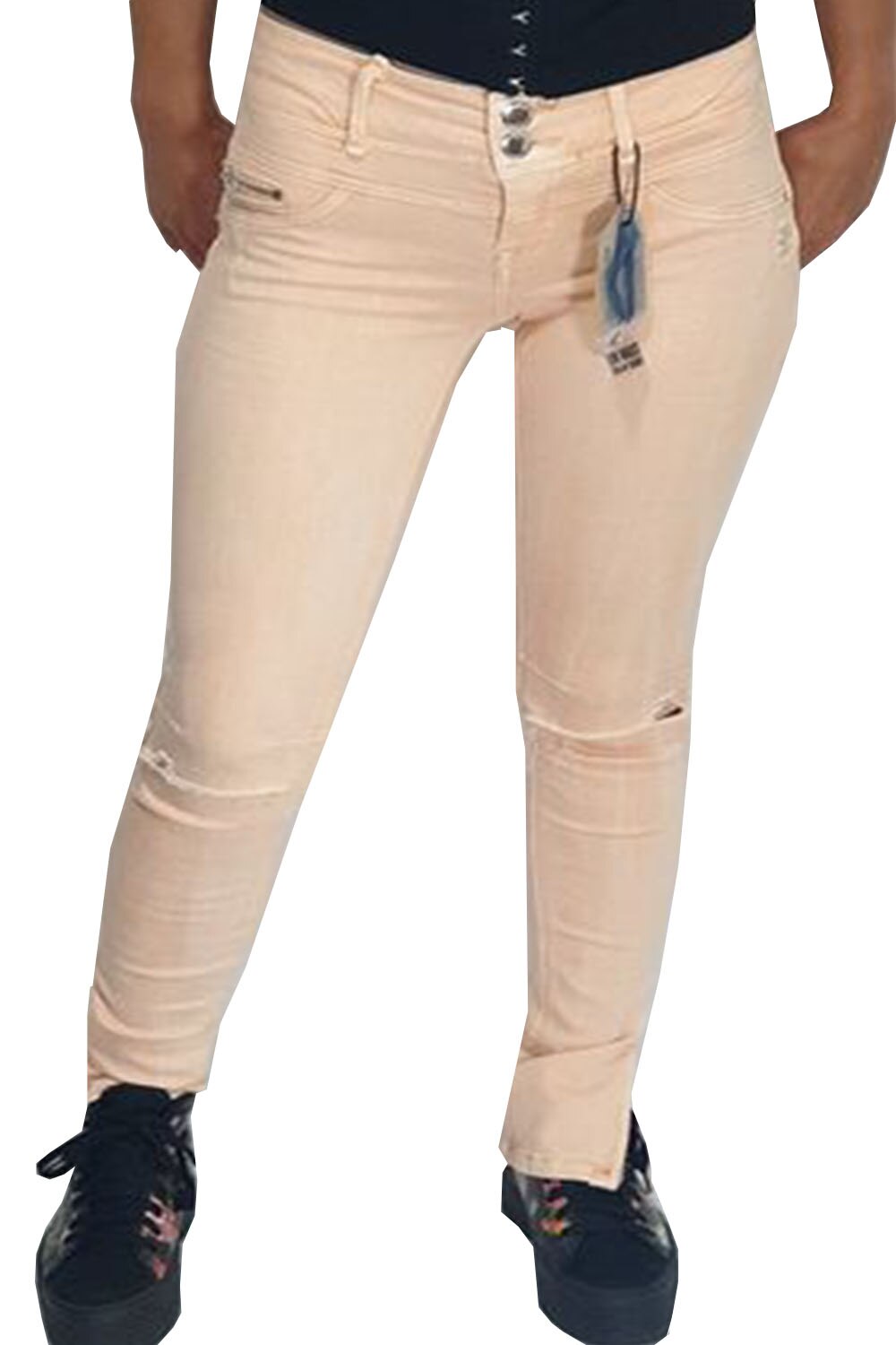 Blugi dama Tally Weijl, roz, 34/XS