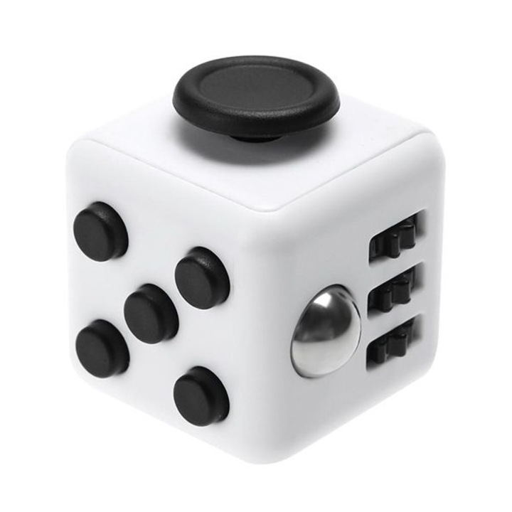 Антистрес куб, Фиджет куб, черно и бяло, 3х3х3 см