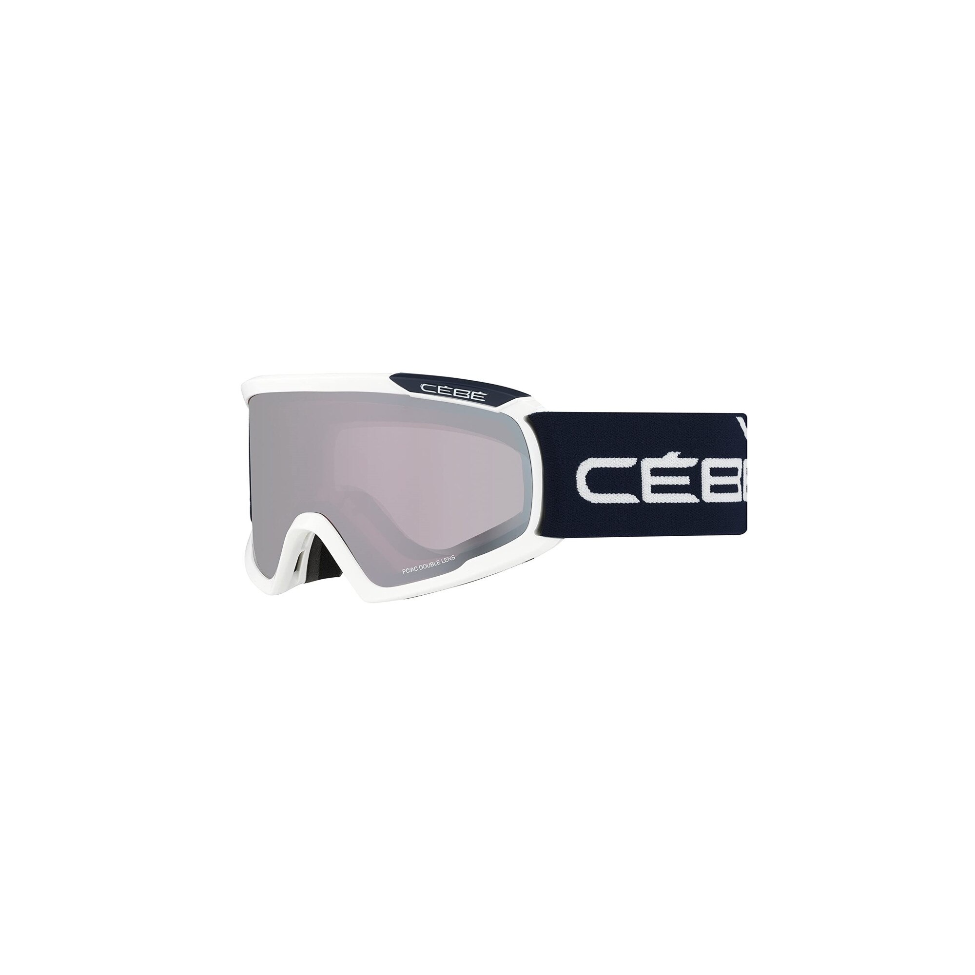 Ochelari de ski unisex, Cebe, Alb/Negru