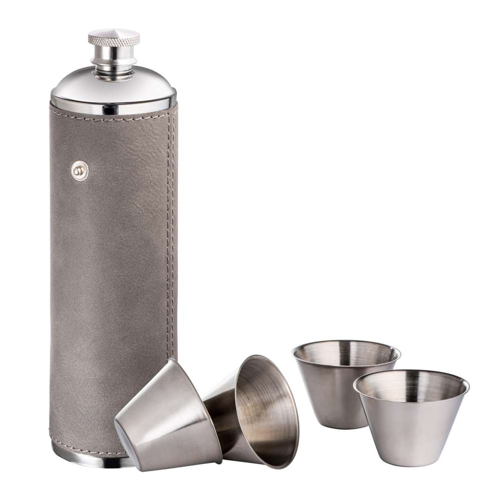 Sticla Bautura si Patru Pahare pentru Shoturi 350 ml