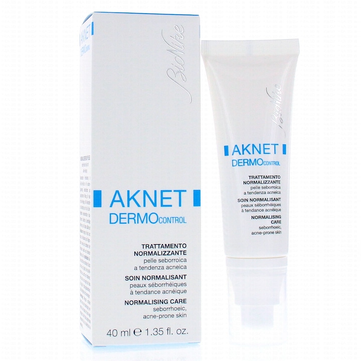 Tratament de normalizare pentru tenul acneic, Bionike, Aknet Dermo Control, 40ml