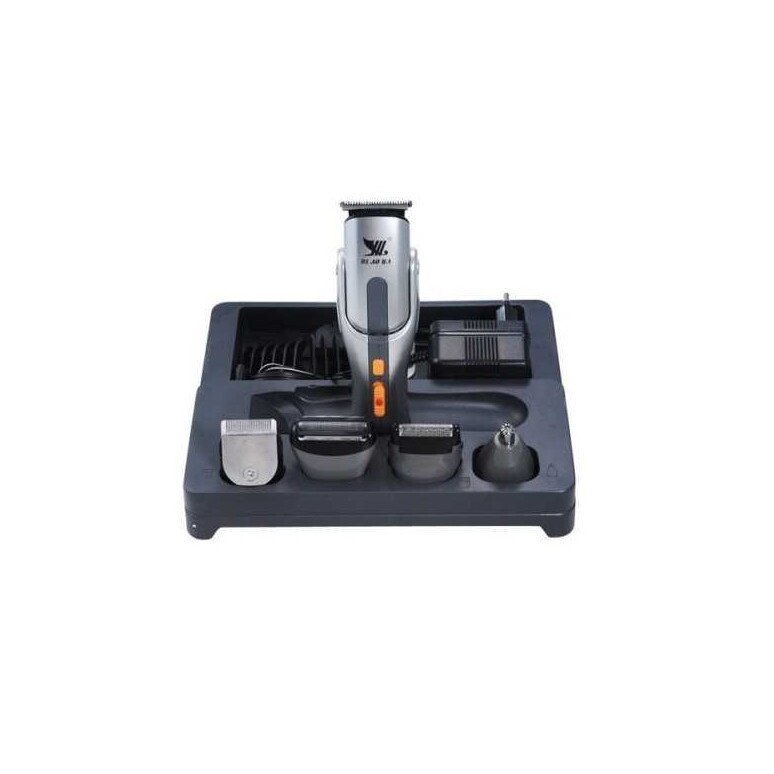 Masina de tuns SIKS®, masina de tuns si ras, kit 8 in 1, fara fir