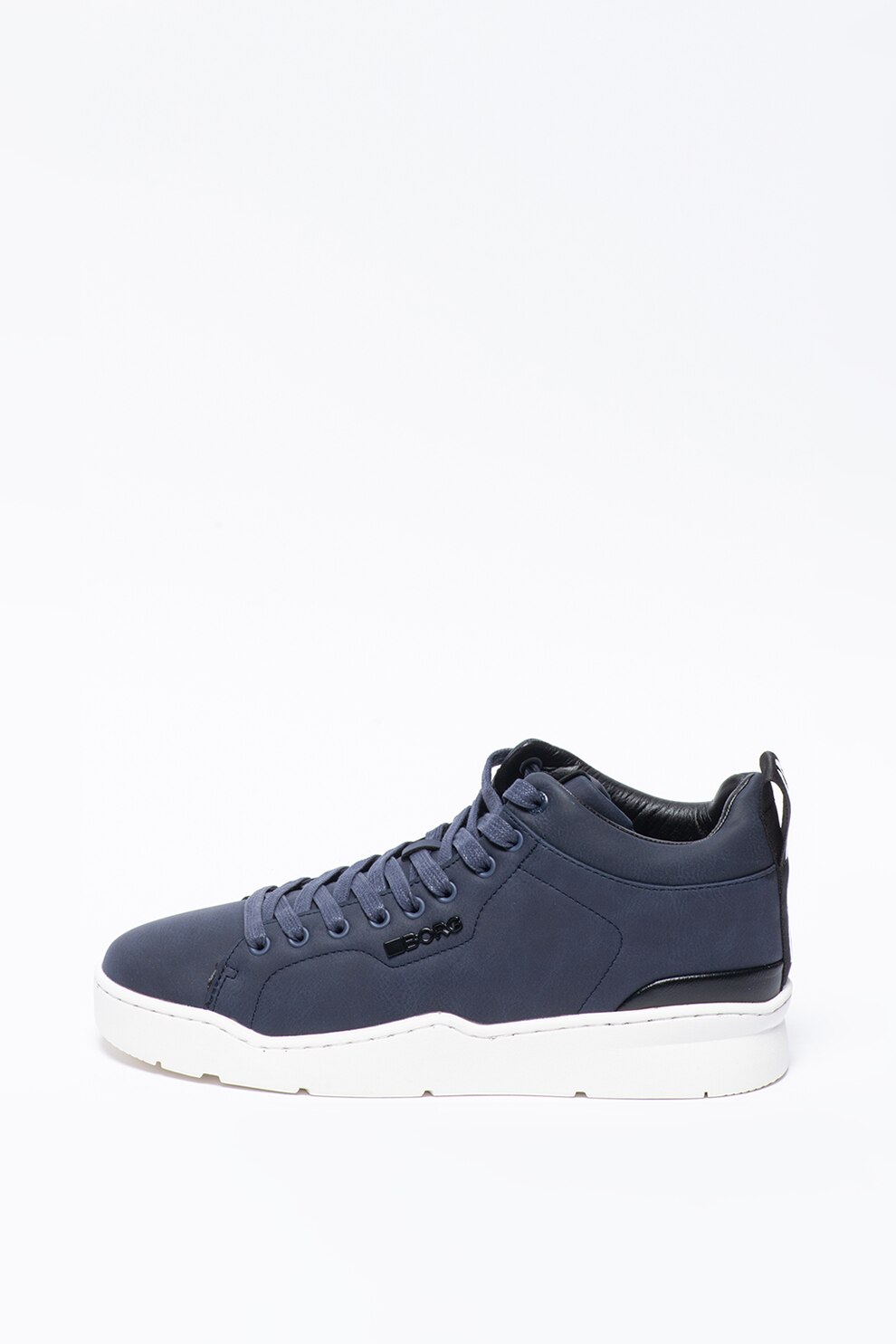 Björn Borg, Pantofi sport mid-high din piele nabuc ecologica L250